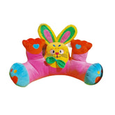 Cute Kawaii "Hug Me Bunny" Green Velvet Pillow for Bed and Sofa